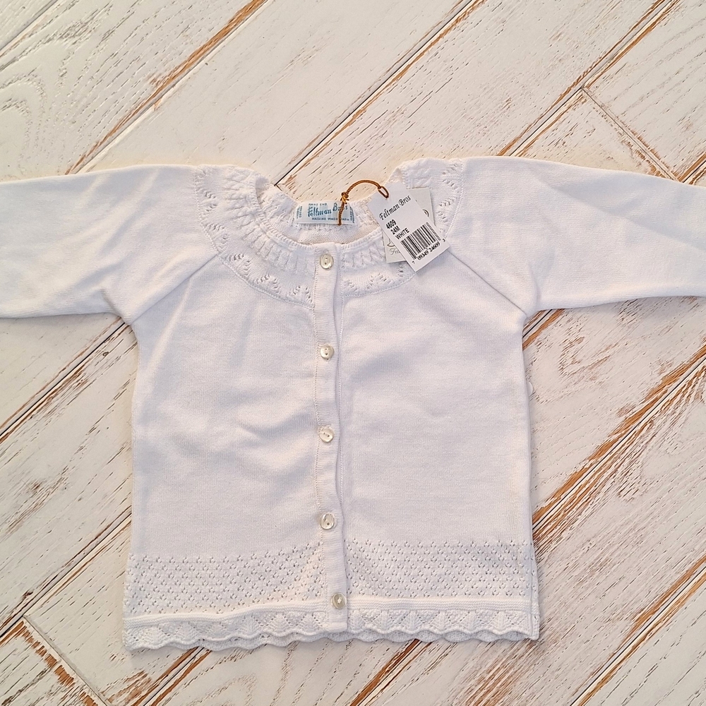 White Kids Sweater